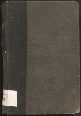 Délibérations du conseil municipal. 7 juin 1908-1er novembre 1931
