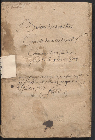 27 février 1702-3 février 1704