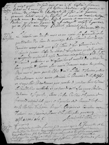 Baptêmes, mariages, sépultures (1763-1782)