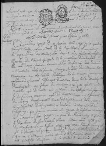 Naissances (1793-1802)