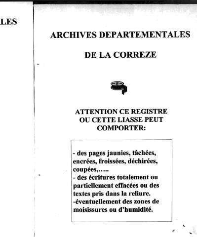 Mariages (1803-1813)