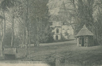 Seilhac : "La Corrèze pittoresque - 65. Seilhac - Un coin du parc du château".