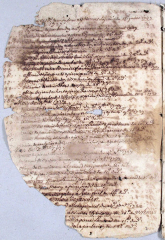 Répertoire chronologique : 30 janvier 1727-décembre 1799