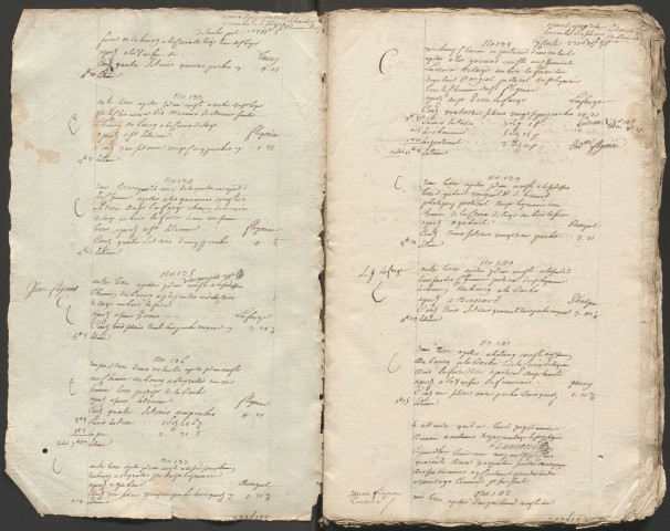 État général des fonds. 1742