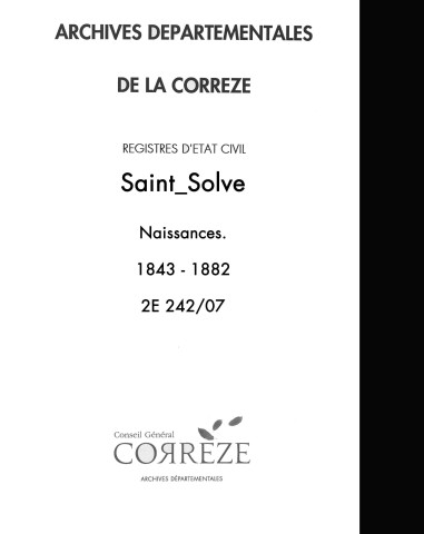 Naissances (1843-1882)