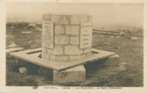 Chaumeil : "Chaumeil (Corrèze) - Les Monédières - La table d'orientation". Inaugurée en 1935 par Henry de Jouvenel