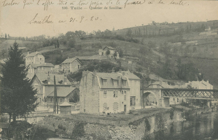 Tulle : "100. Tulle - Quartier de Souilhac".