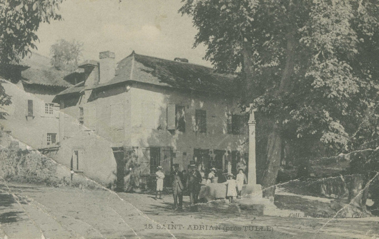 Tulle : "15 Saint-Adrian (près Tulle)".