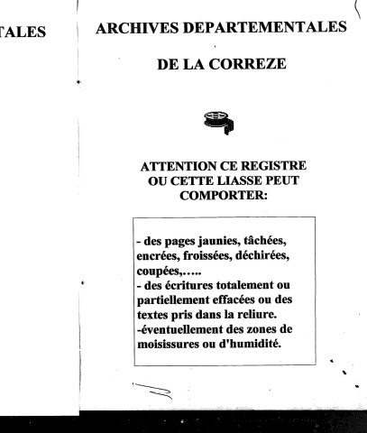 Mariages (1821-1834)