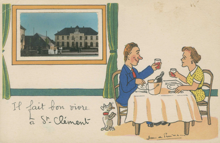 Saint-Clément : "Il fait bon vivre à St-Clément".