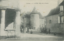Ayen : "Corrèze - 2 - Ayen, place de la mairie".