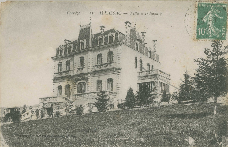 Allassac : "Corrèze - 21 - Allassac - villa indianna".