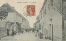 Masseret : "Masseret (Corrèze) - Rue centrale".