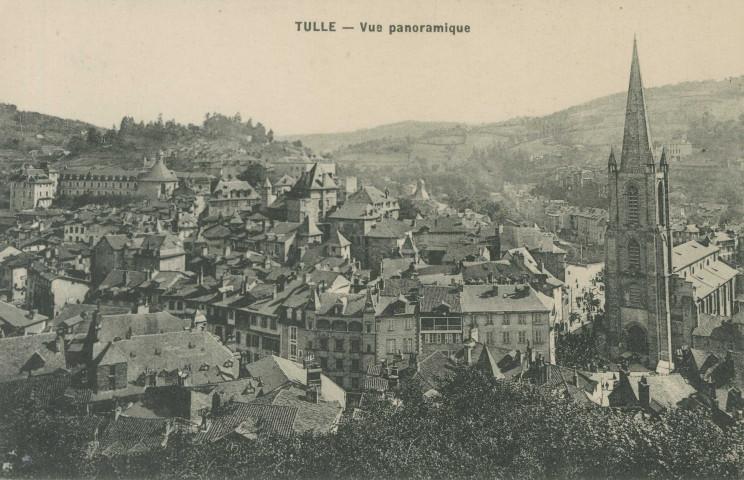 Tulle : "Tulle - Vue panoramique".