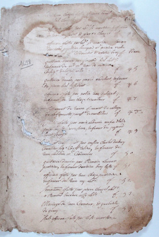 Répertoire chronologique : 1698-1714