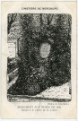 "Cimetière de Würzburg" : carte postale de prisonnier avec illustration.