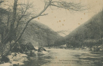 Hautefage : "La Corrèze illustrée - 23. - Les gorges de la Maronne en amont de la Broquerie".