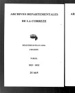 Naissances, mariages, décès (1823-1832)