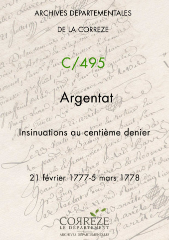 21 février 1777-5 mars 1778