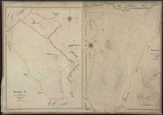 Sections C3-C4 de Leymarie et d'Echalat