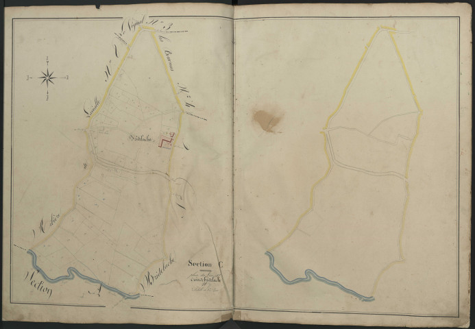 Section C7 de Croix de Bridelache