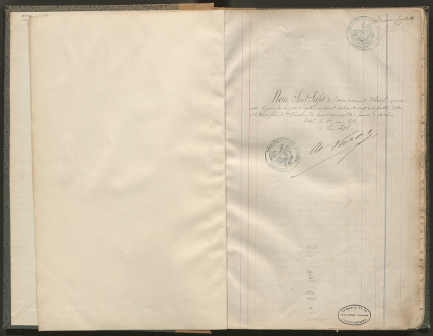 Délibérations du conseil municipal. 21 juin 1874-10 juin 1900