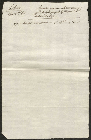 Relevé de l'état général des fonds. 1750-1789