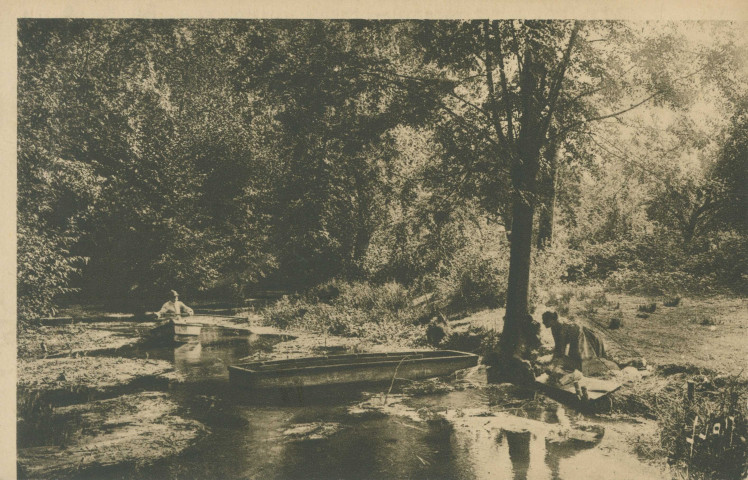 Argentat : "La douce France - Le Limousin - Argentat (Corrèze) - Aux environs, un bras de la Dordogne".