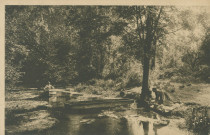 Argentat : "La douce France - Le Limousin - Argentat (Corrèze) - Aux environs, un bras de la Dordogne".