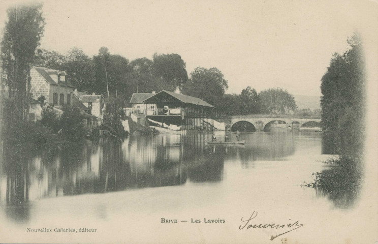 Brive-la-Gaillarde : "Brive - Les lavoirs".