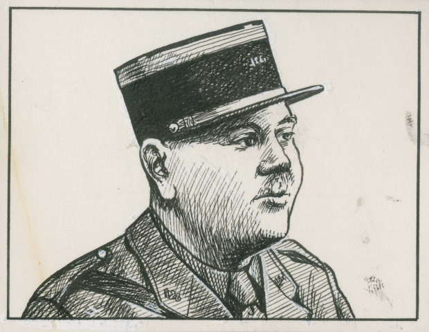 Bande dessinée pour un numéro spécial de La Voix de la Résistance.