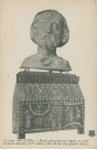 Gimel : "Corrèze. - 244. Gimel - Buste reliquaire en argent du Chef de Saint Dumine (XVe siècle.) - Oeuvre de très grande valeur".