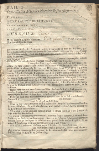 1er juillet 1767-20 novembre 1767