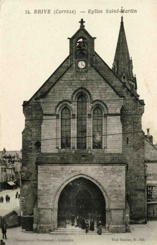 "14. Brive (Corrèze) - Eglise Saint-Martin".