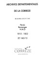 Naissances, mariages, décès (1813-1822)