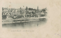 Argentat : "La Corrèze illustrée - Argentat. Le quai".