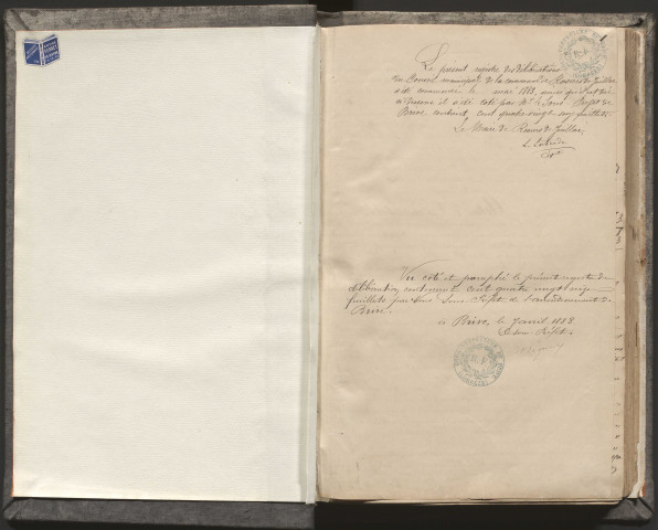 Délibérations du conseil municipal. 05 mai 1883-27 février 1910