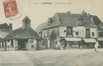 Lubersac : "275. - Corrèze. - Lubersac. - Hôtel de ville et halle".