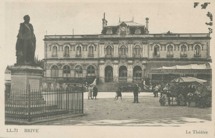 Brive-la-Gaillarde : "71 Brive - Le théâtre".