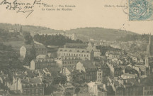 Tulle : "2 Tulle. Vue générale - La caserne des Récollets".