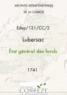 État général des fonds. 03 juillet 1741-08 mars 1742