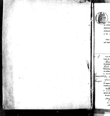 Naissances, mariages, décès (1883-1892)