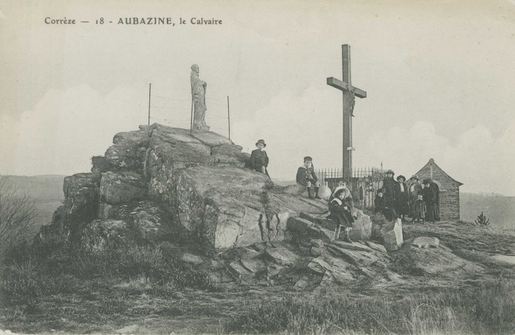 Aubazine : "Corrèze - 18 - Aubazine, le calvaire".