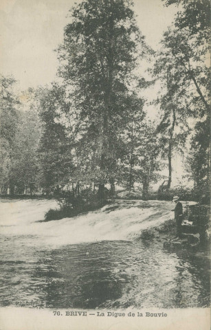 Brive-la-Gaillarde : "76. Brive - La digue de la Bouvie".