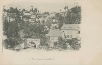 Treignac : "La Corrèze illustrée - 8. - Vue de Treignac côté de l'hospice".