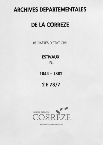 Naissances (1843-1882)