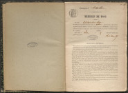 Mariages (1883-1902)