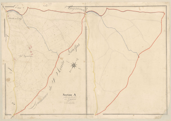 Section A1 de las Veyssièras