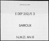 Naissances, mariages, décès (1795)