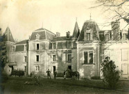 Château de Bach, propriété de l'érudit Gustave Clément-Simon.